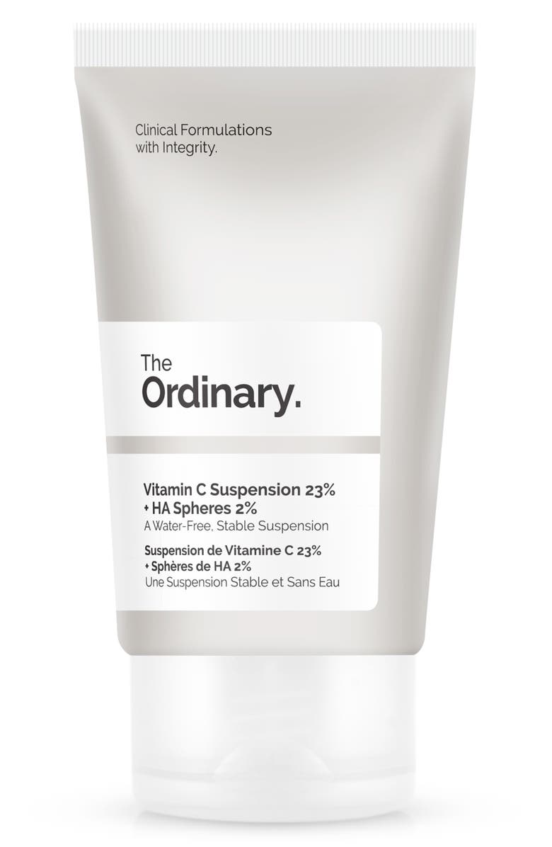 The Ordinary Vitamin C Suspension 23% + HA Spheres 2% Serum with Pure L-Ascorbic Acid, Main, color,