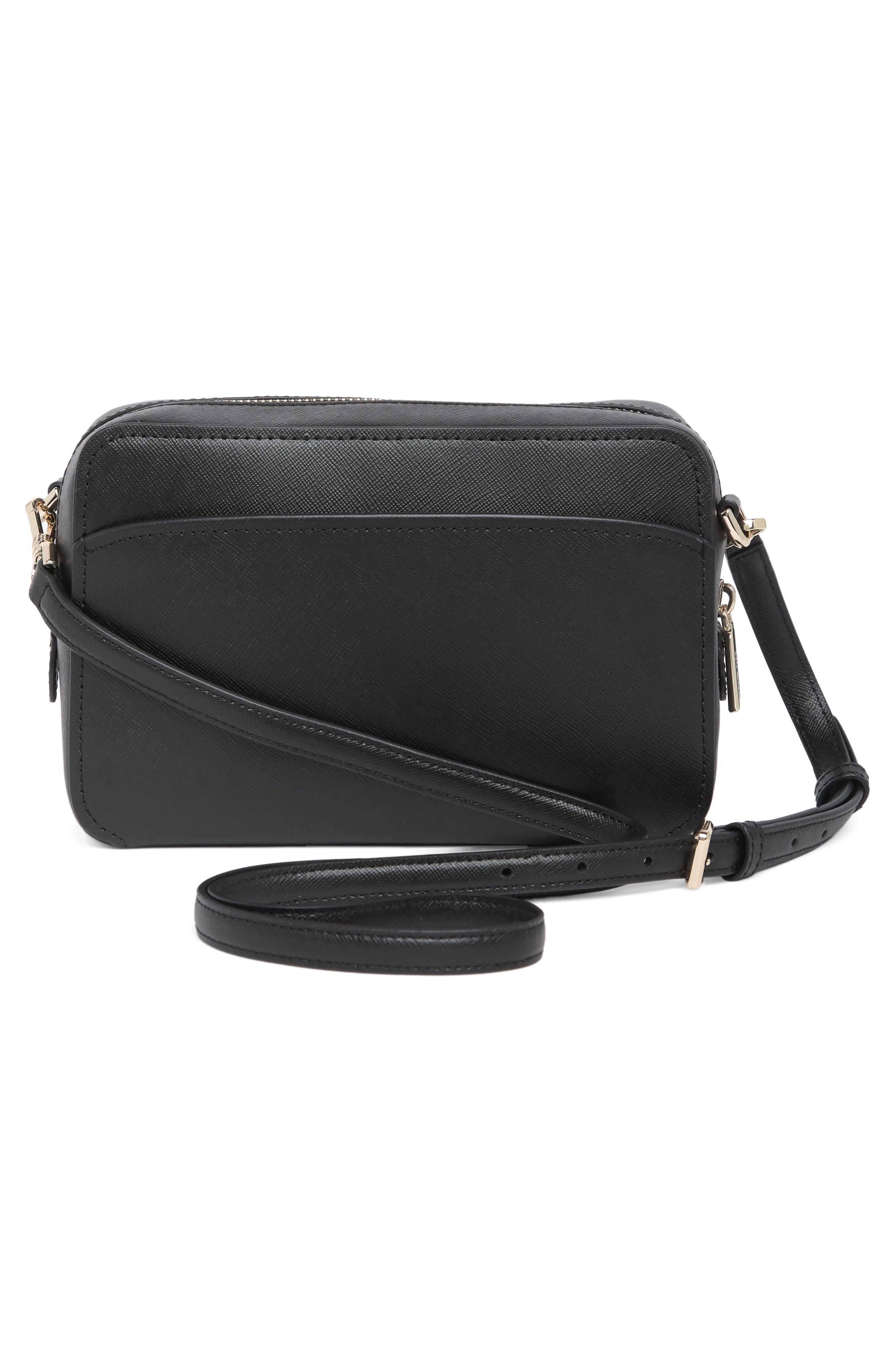 Kate Spade New York lauryn camera bag, Alternate, color, Black