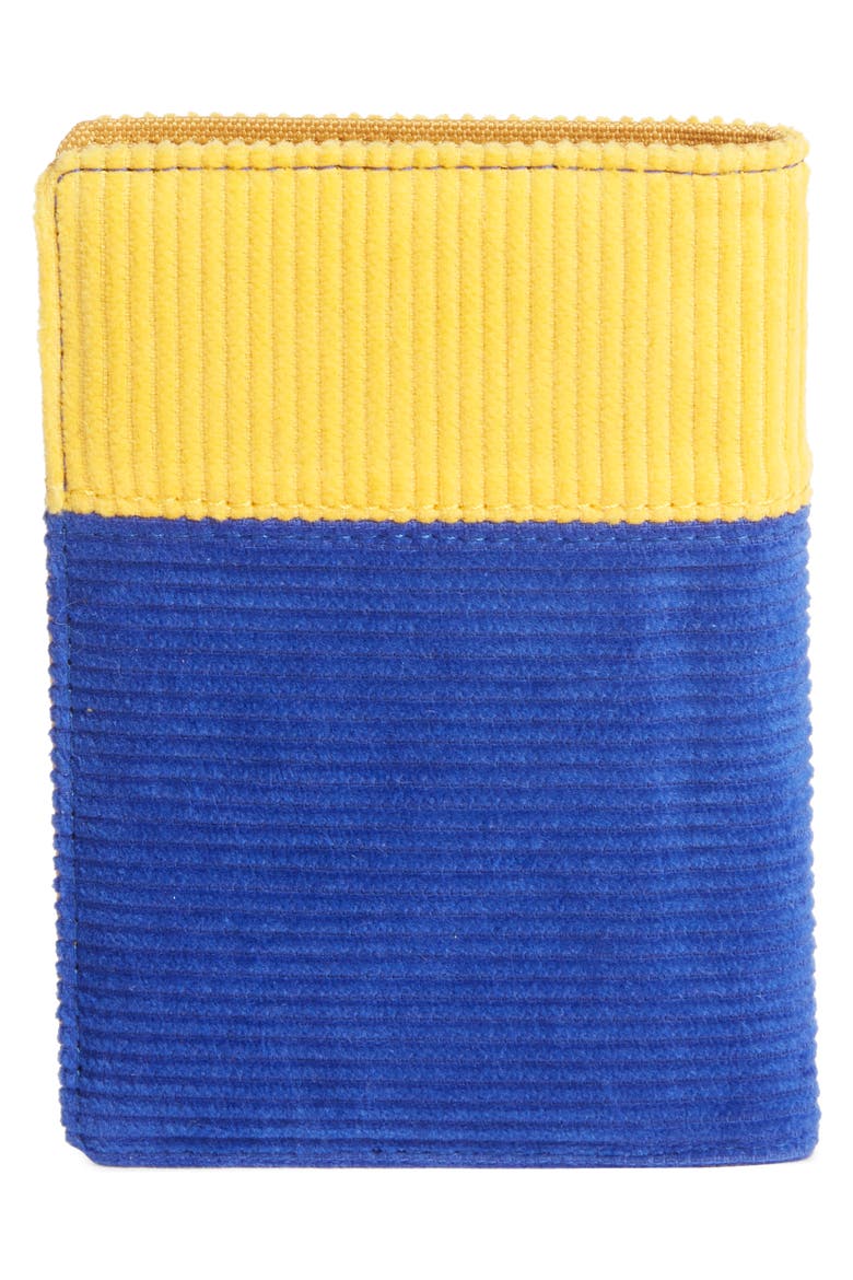 Raynor Passport Holder, Alternate, color, BLUE/ YELLOW