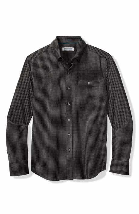 San Sebastian Microcheck IslandZone® Button-Up Shirt