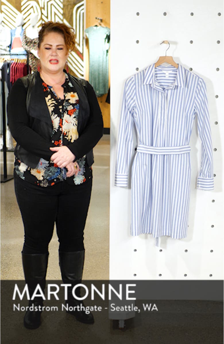 Stripe Shirtdress, sales video thumbnail