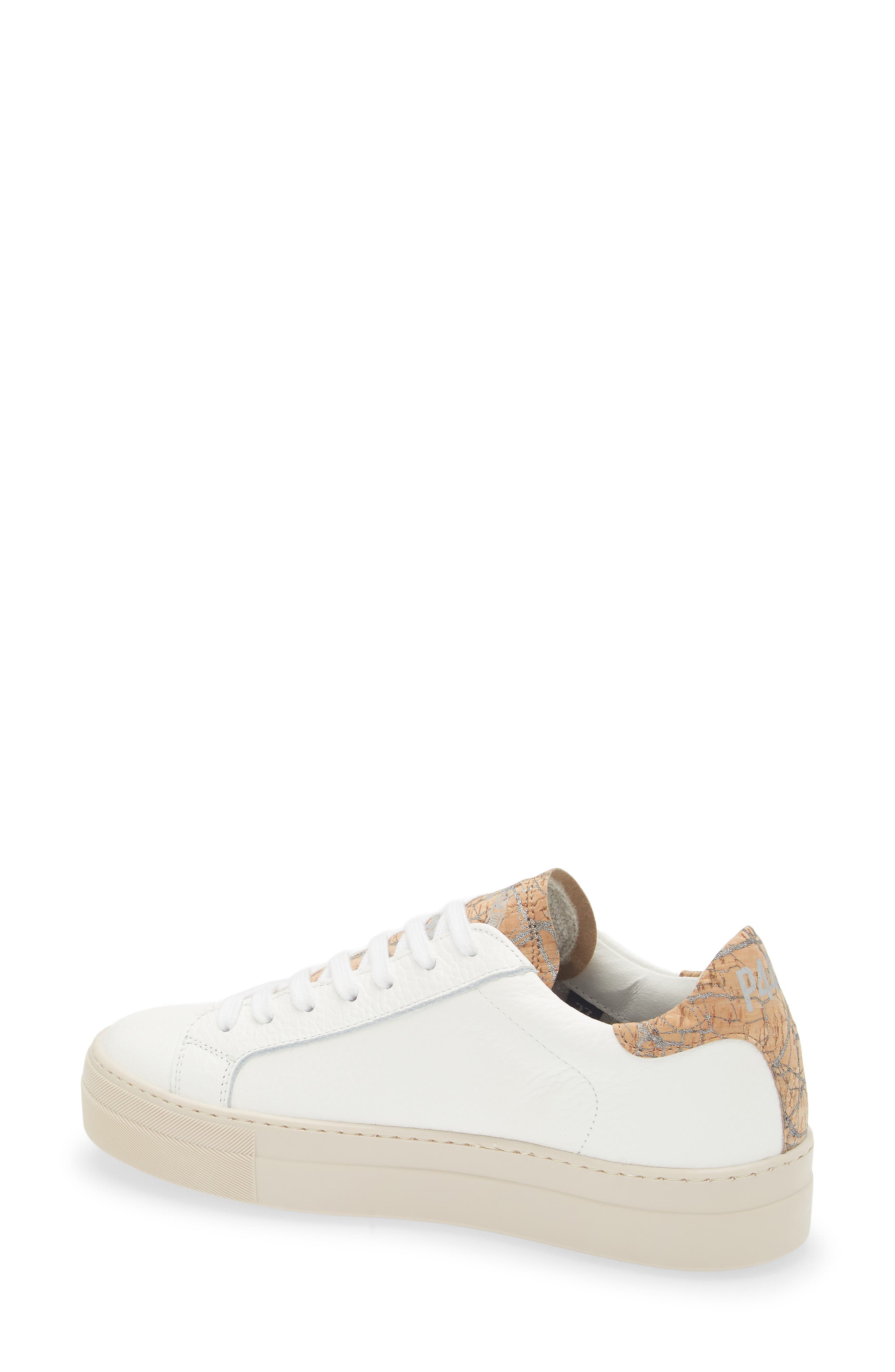 P448 Thea Platform Sneaker, Alternate, color, Cork White