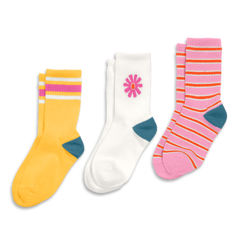 Kids Athletic Sock 3-Pack