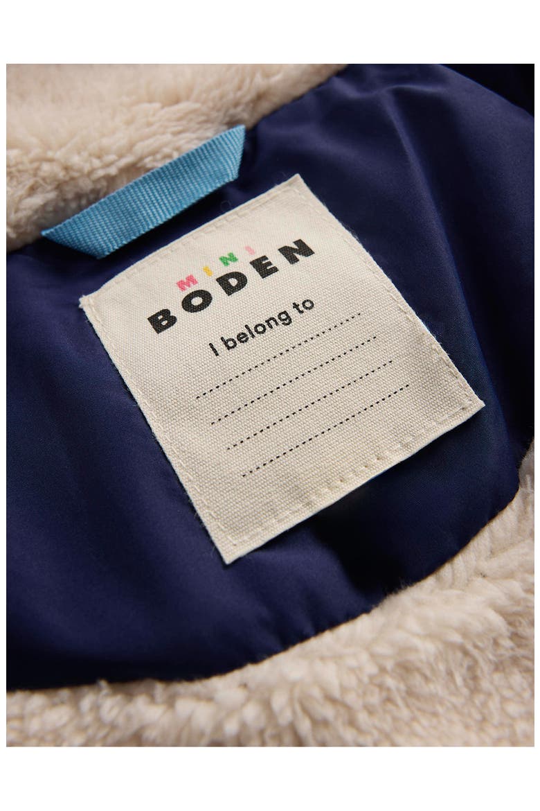 Kids' Fun Baffled Coat, Alternate, color, METALLIC