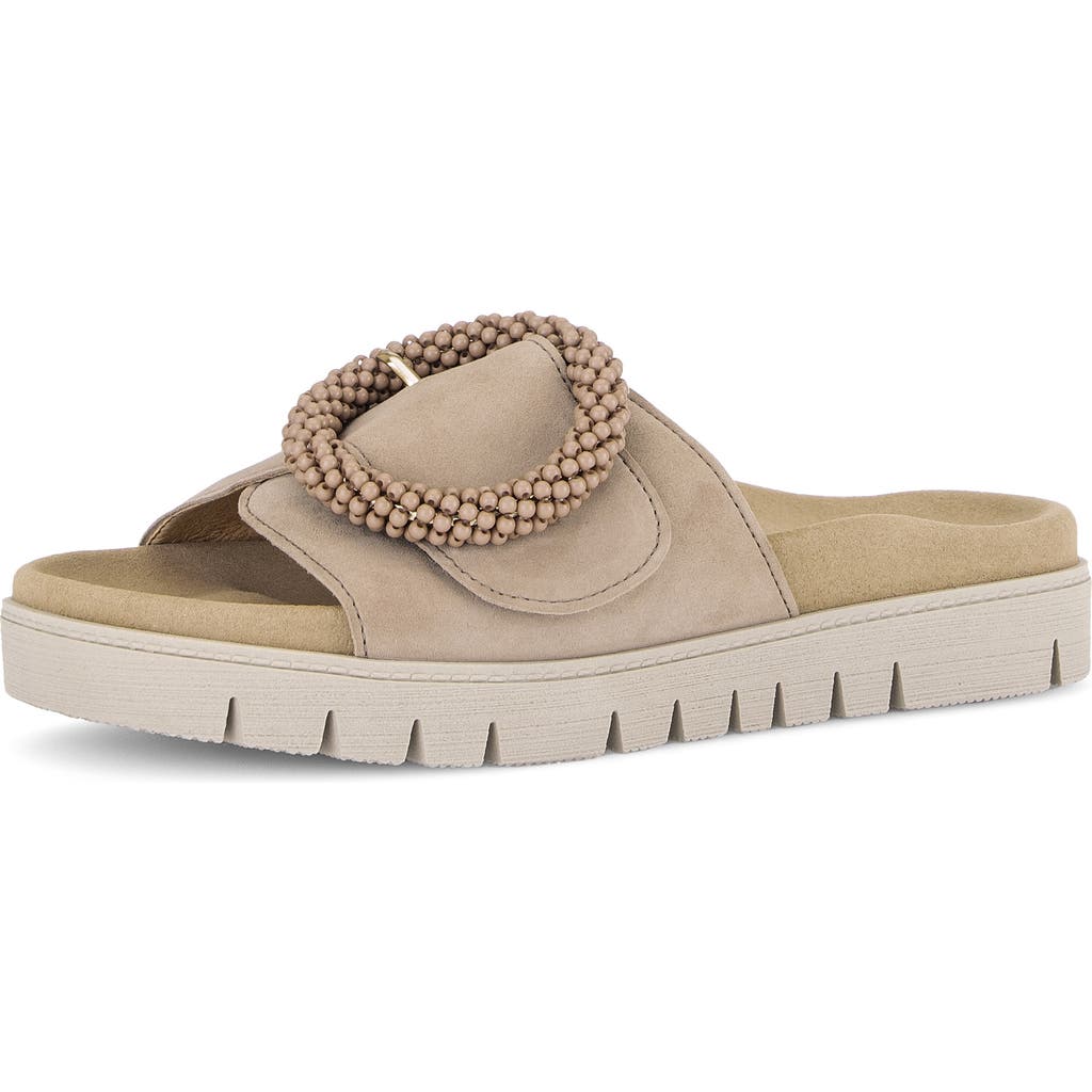 Gabor Slide Sandal in Camel at Nordstrom, Size 36