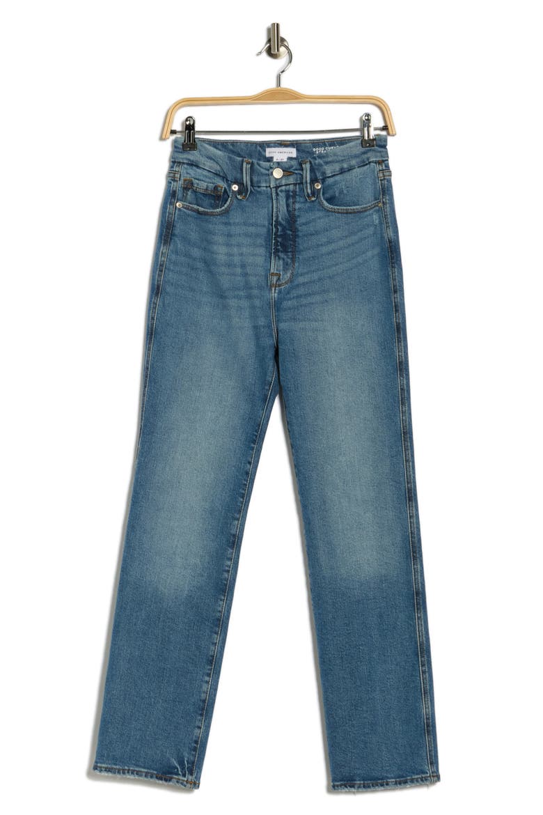 Good Curve Straight Leg Jeans, Alternate, color, INDIGO338