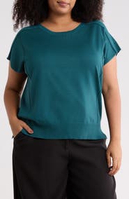 Adrianna Papell Exposed Seam Sweater