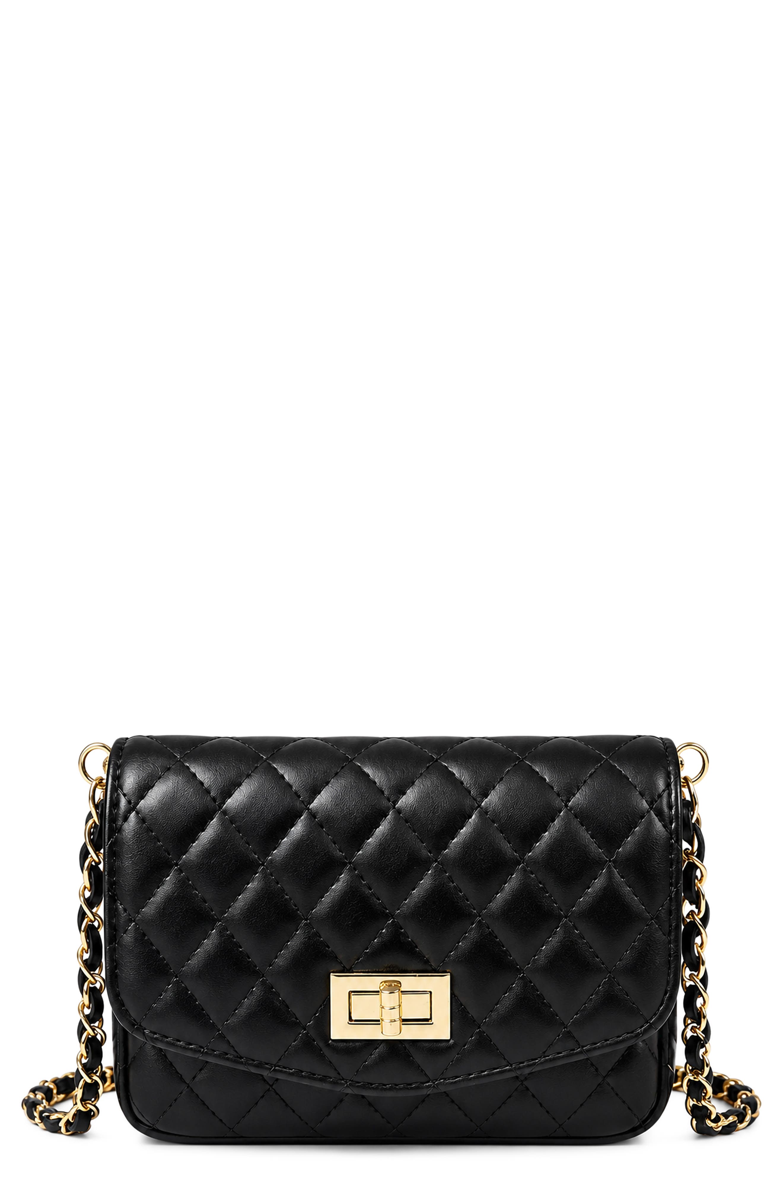 Quinn Quilted Leather Crossbody Bag