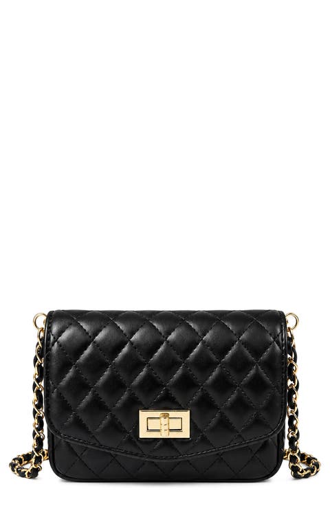 Quinn Quilted Leather Crossbody Bag