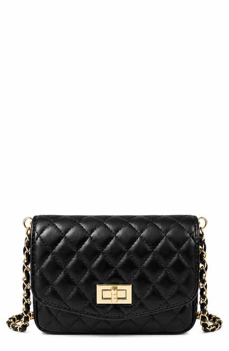 Quinn Quilted Leather Crossbody Bag