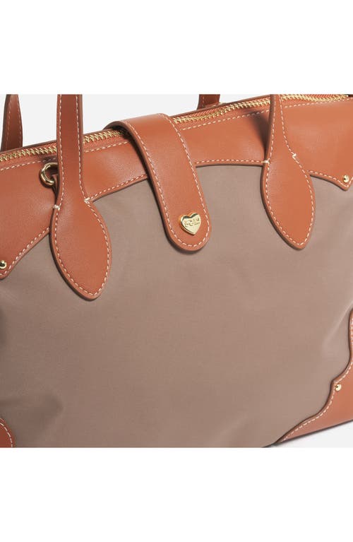 Stoney Clover Lane Pouchette Nylon Crossbody Bag In Brown