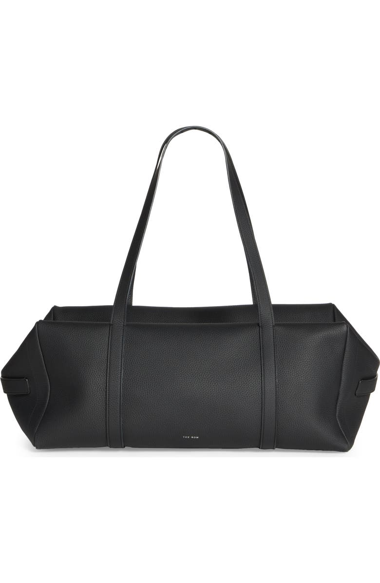 The Row Gio Leather Duffle Bag, Alternate, color,