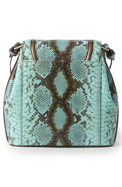 Brahmin Margo Croc Embossed Leather Crossbody Bag