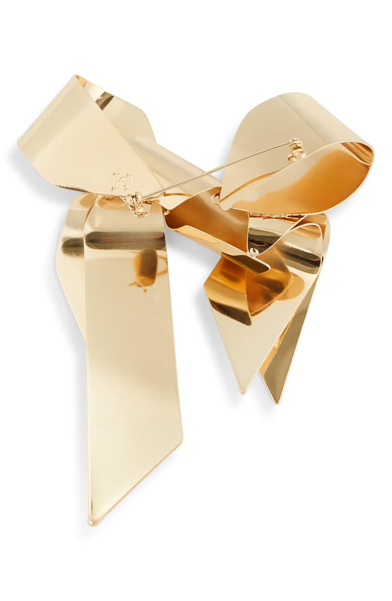 Carolina Herrera Bow Brooch, Alternate, color,