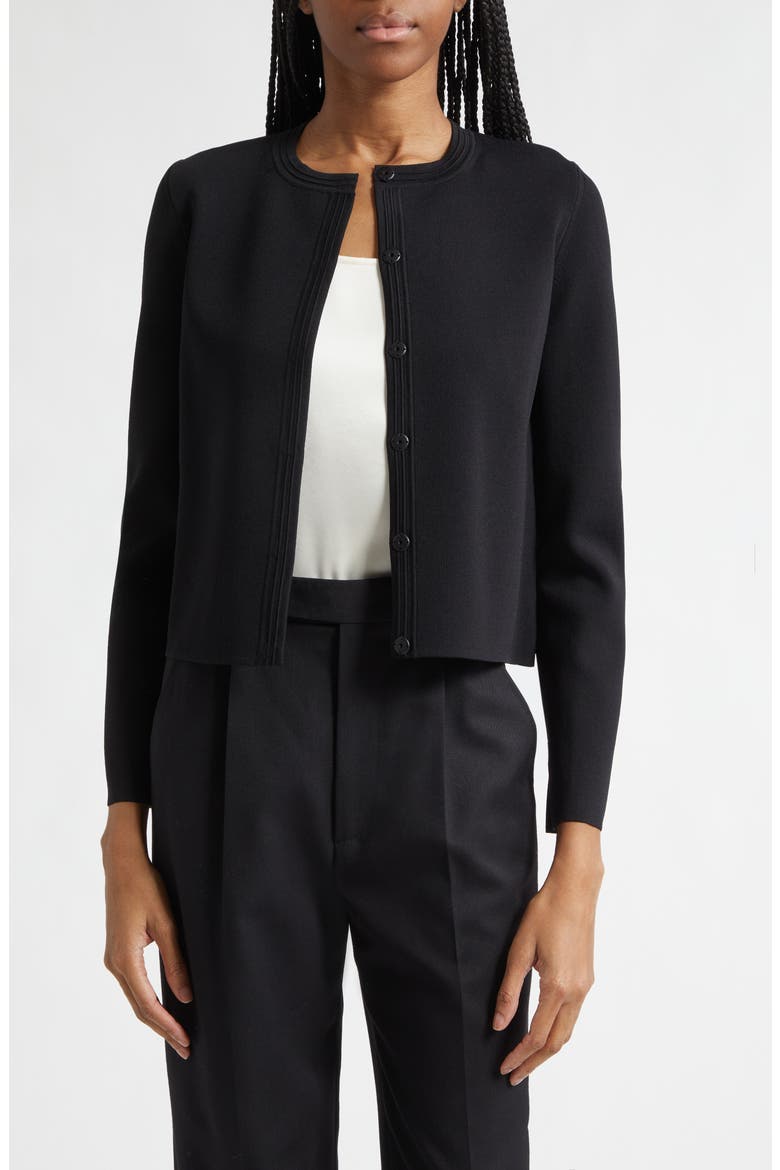Pure Master Sweater, Main, color, BLACK