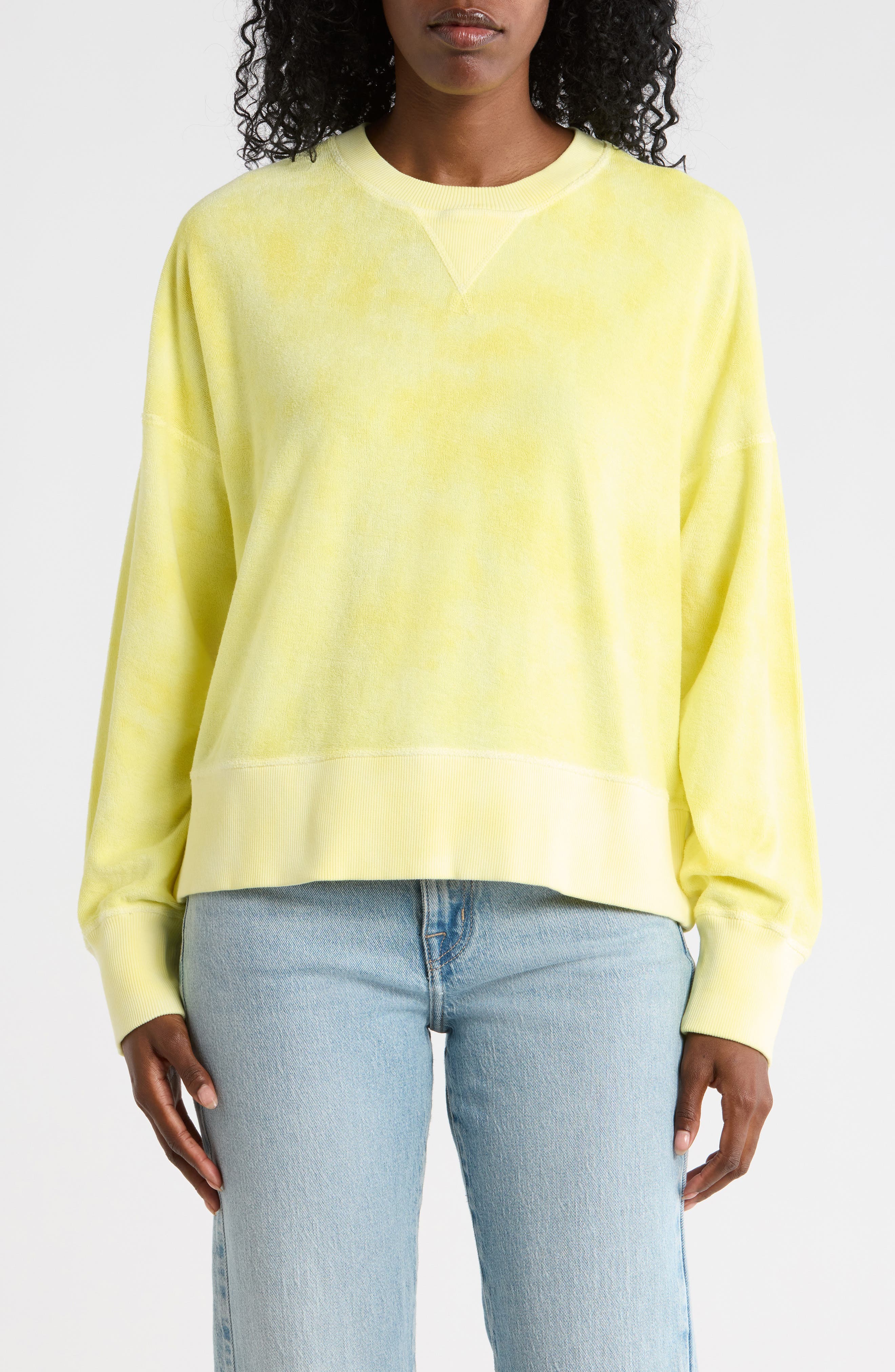 High Tide Tie Dye Pima Cotton Sweatshirt - image 3