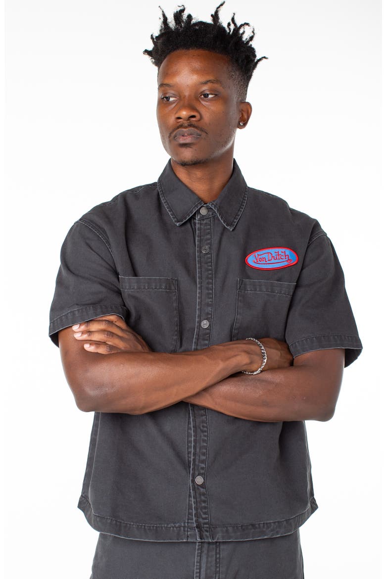 Short Sleeve Hell Shirt, Alternate, color, Moonless Night