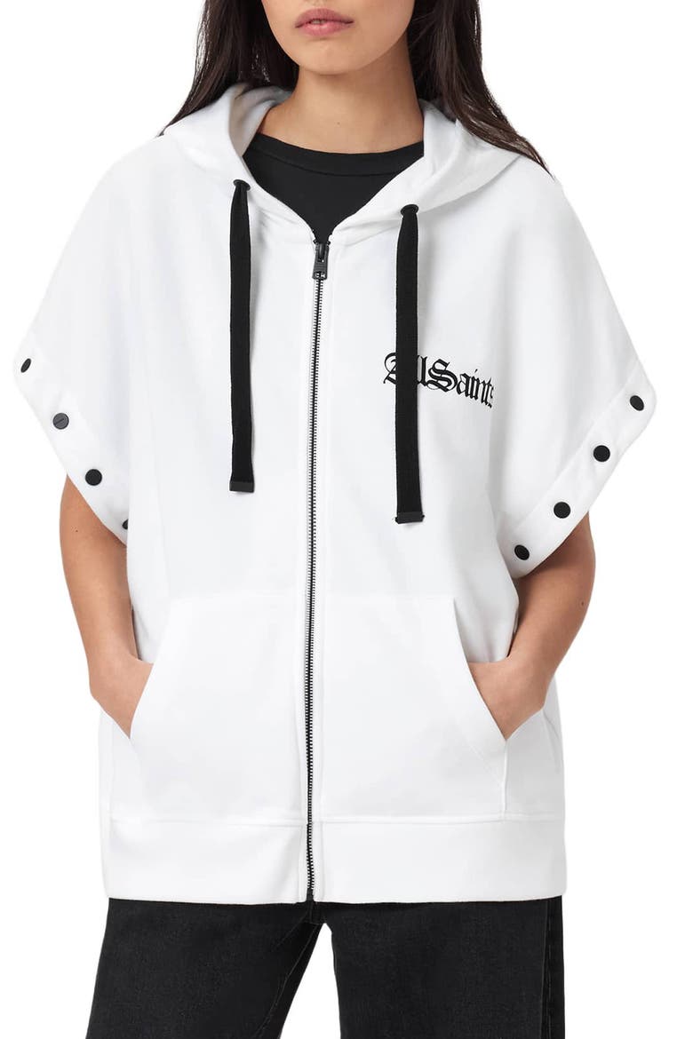 Gig Amphia Zip Hoodie, Alternate, color, OPTIC WHITE