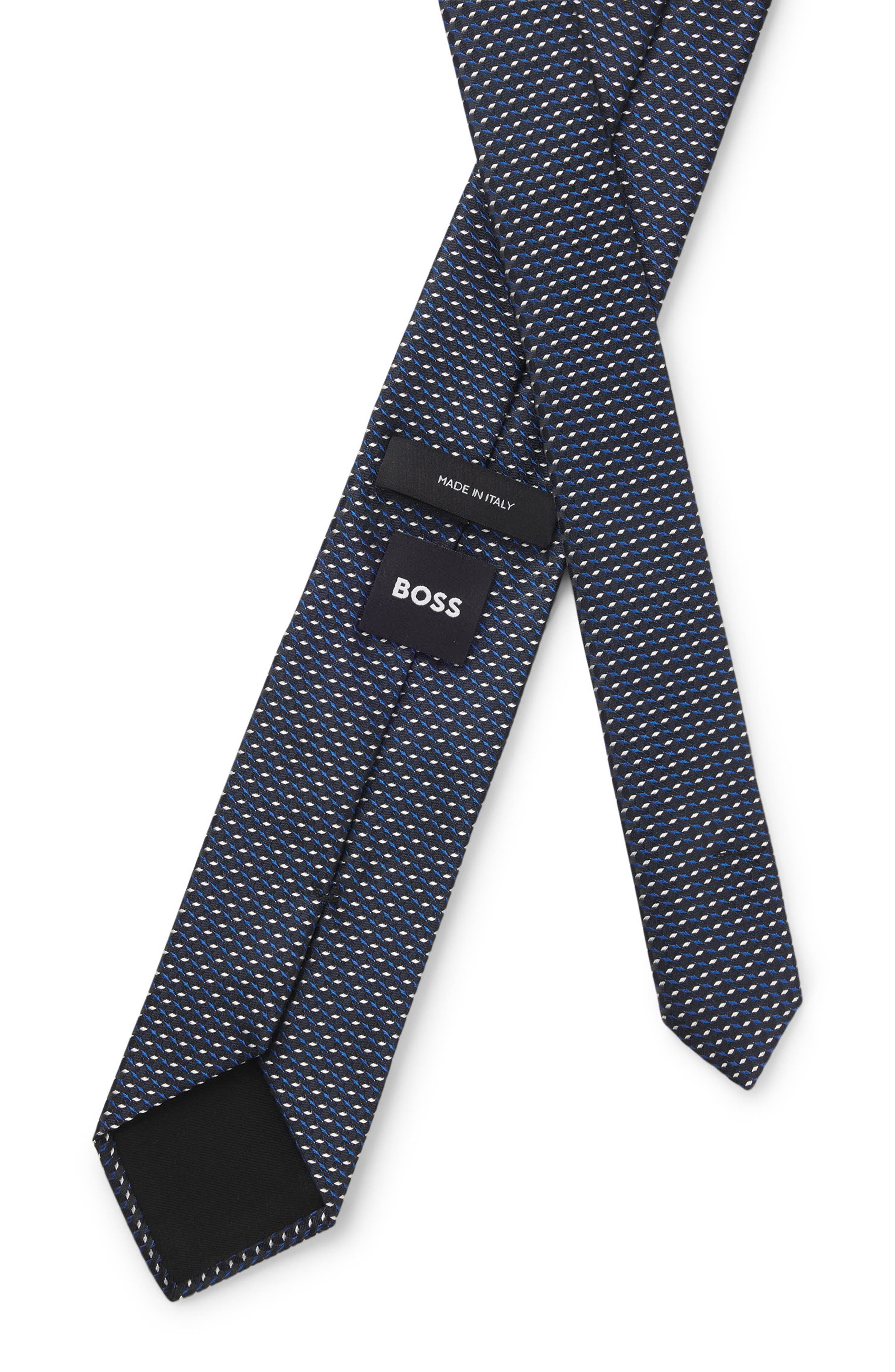 BOSS Geometric Silk Blend Tie (Men) | Nordstrom