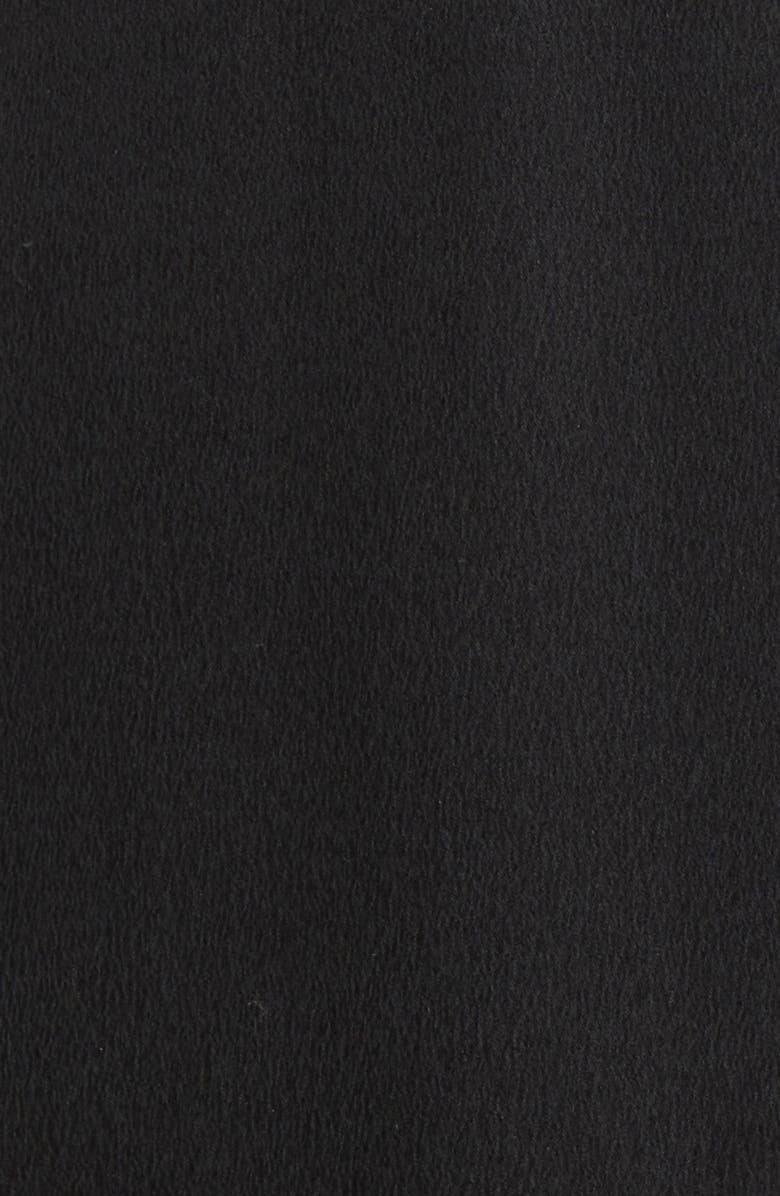 Lunya Washable Silk Button-Up Short Pajamas, Alternate, color, Immersed Black