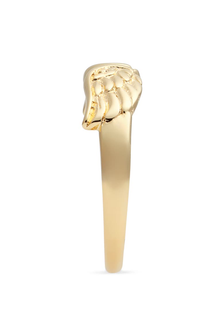 Angelica Angel Wings Ring, Alternate, color, GOLD