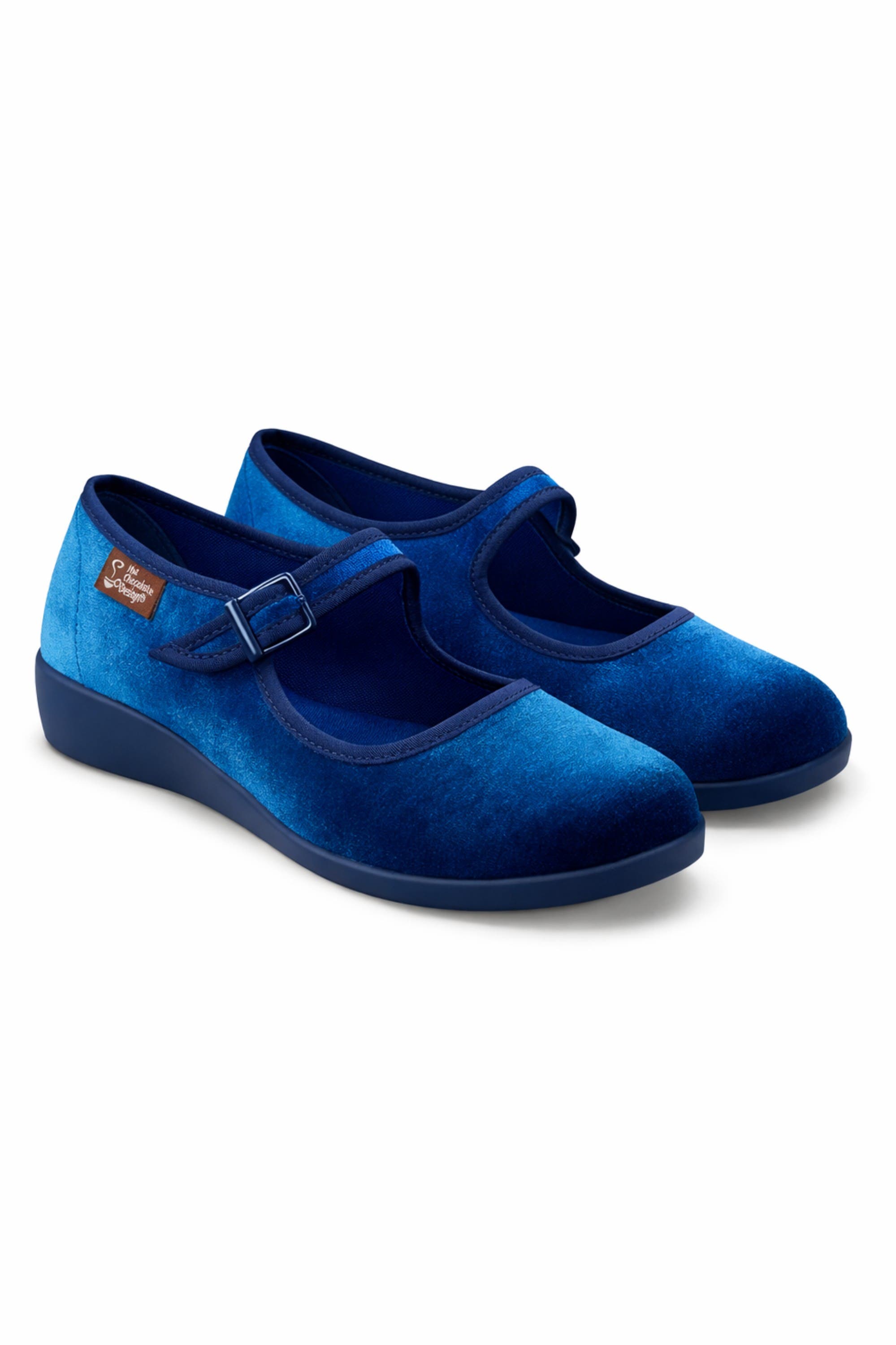 Hot Chocolate Design Curacao Women's Mary Jane Flats, Alternate, color, Curacao Blue