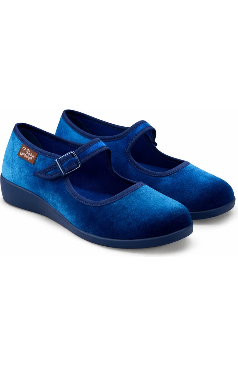Hot Chocolate Design Curacao Women's Mary Jane Flats, Alternate, color, Curacao Blue
