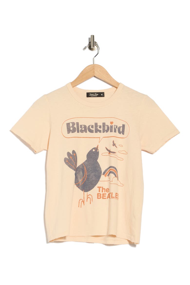 Beatles Blackbird Graphic T-Shirt, Alternate, color, SPANISH VILLA