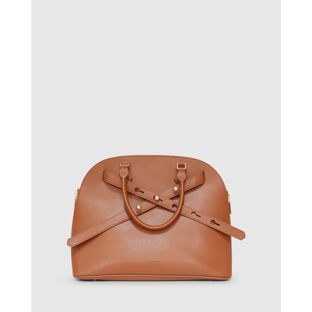 Belle & Bloom Tell Me Why Shoulder Bag In Camel