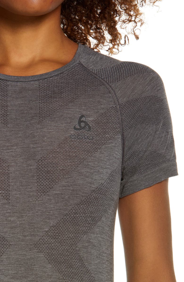 Odlo Women's Natural + Kinship Light Base Layer T-Shirt, Alternate, color, 