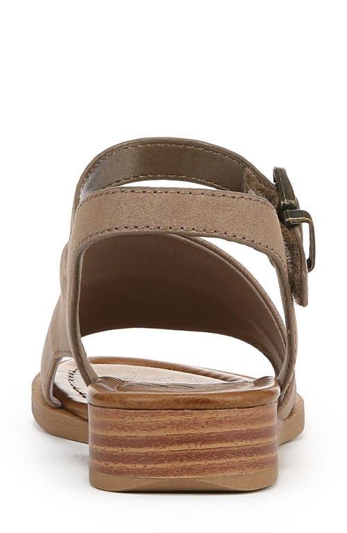 Blowfish Malibu Ardice Sandal In Oak Tan Faux Suede