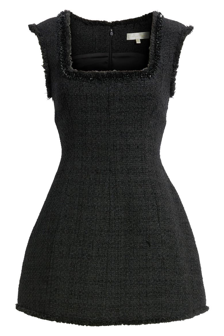 Latasha Minidress, Alternate, color, BLACK