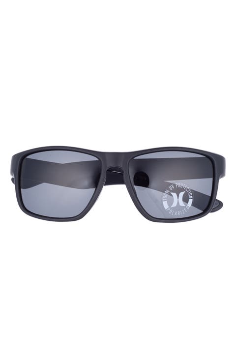 58mm Polarized Square Sunglasses