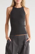 TWP Harbor Ribbed Leather Tank