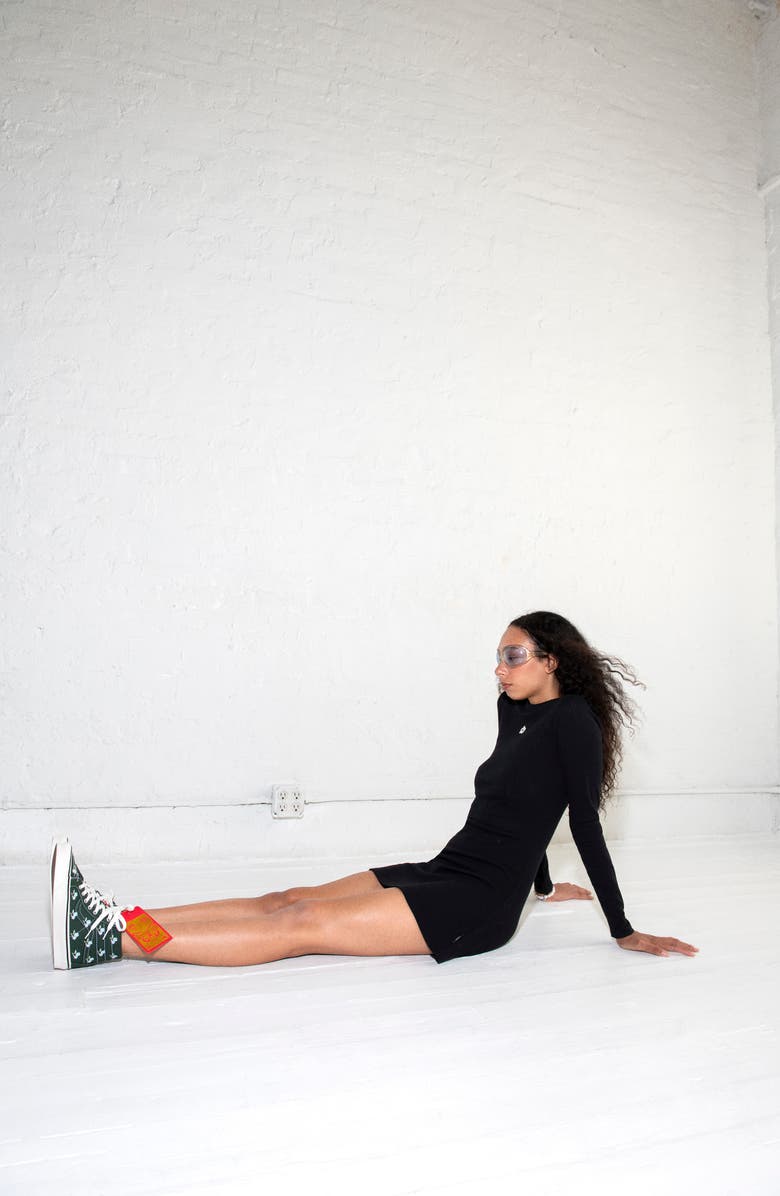 Vans X Sandy Liang Sk8-Hi 38 DX Embroidered High Top Platform Sneaker, Alternate, color, Natural