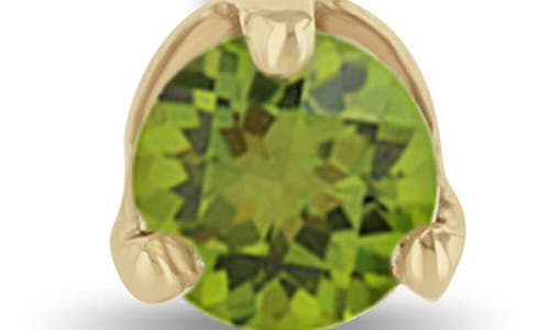 Zoë Chicco 14k Gold Stone Stud Earrings In Gold