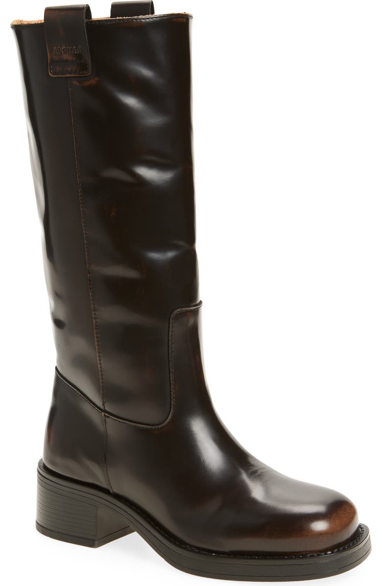 ALOHAS Sajan Round Toe Boot, Main, color, Brown