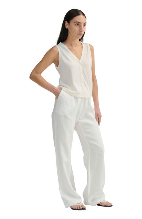 Knit Button Closure Vest