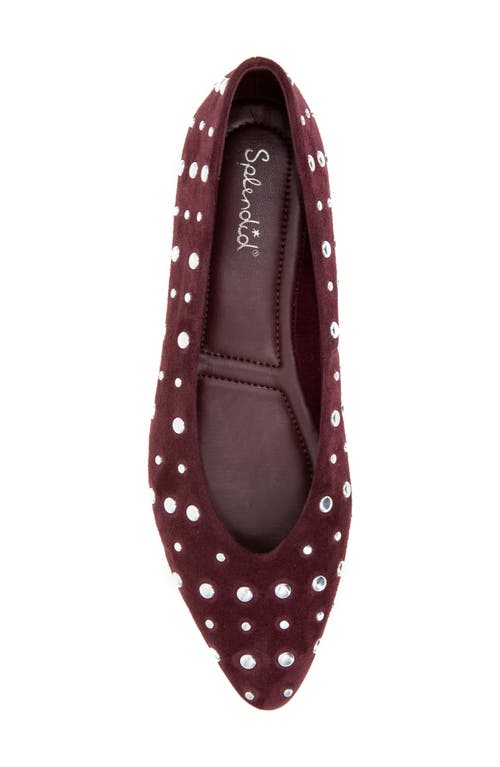 Splendid Latouche Stud Flat In Purple