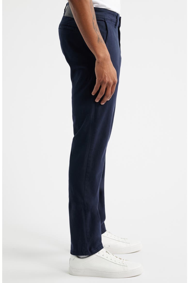 Milton Slim Straight Leg Chinos, Alternate, color, DARK NAVY CASUAL TWILL