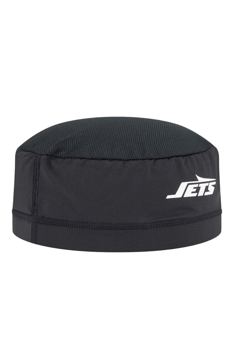 New Era Men's New Era Black New York Jets NFL Training Camp Official Skully, Alternate, color,