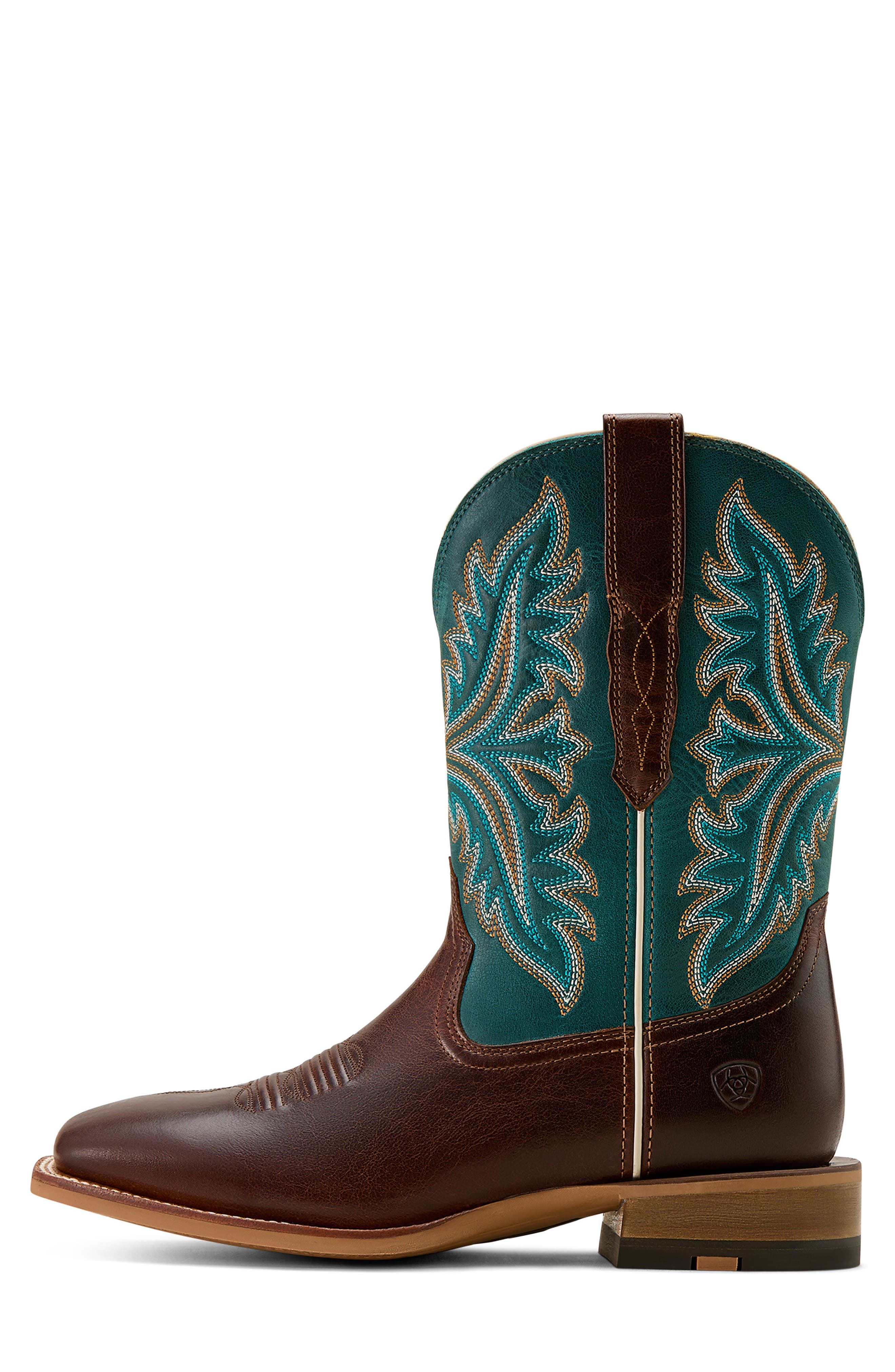 Ariat Walker Espresso Western Boot, Alternate, color, Brown