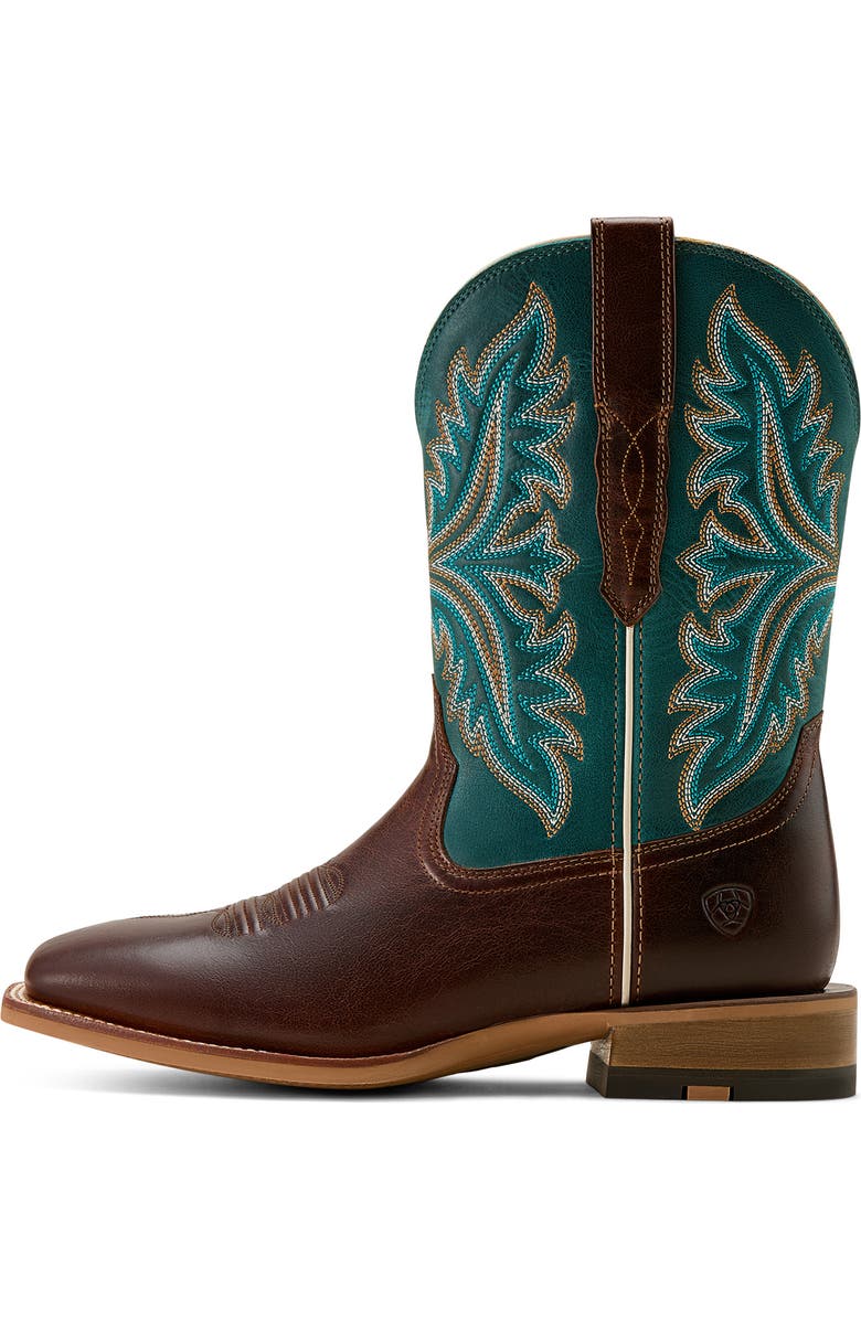 Ariat Walker Espresso Western Boot, Alternate, color, Brown