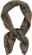 Ralph Lauren Purple Label Jardin Paisley Cashmere & Silk Neckerchief