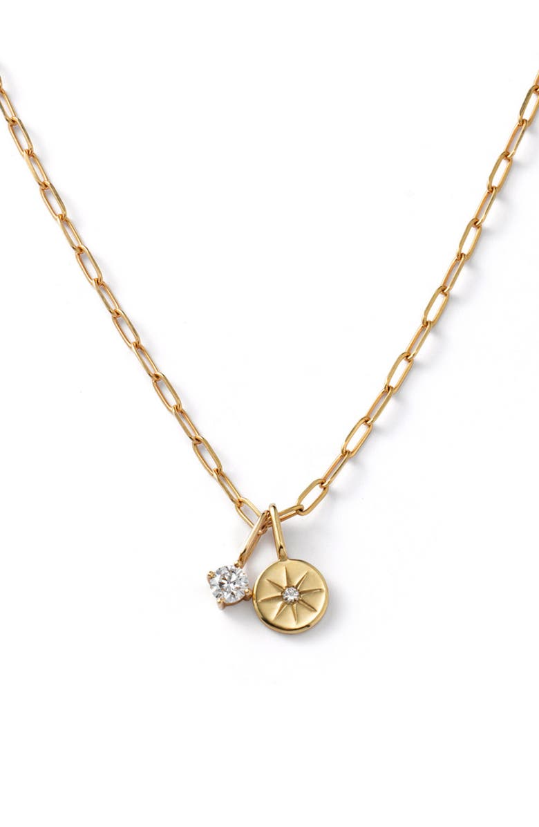 Ana Luisa Gold Diamond Necklace - Gold Diamond Star Necklace, Main, color, Gold