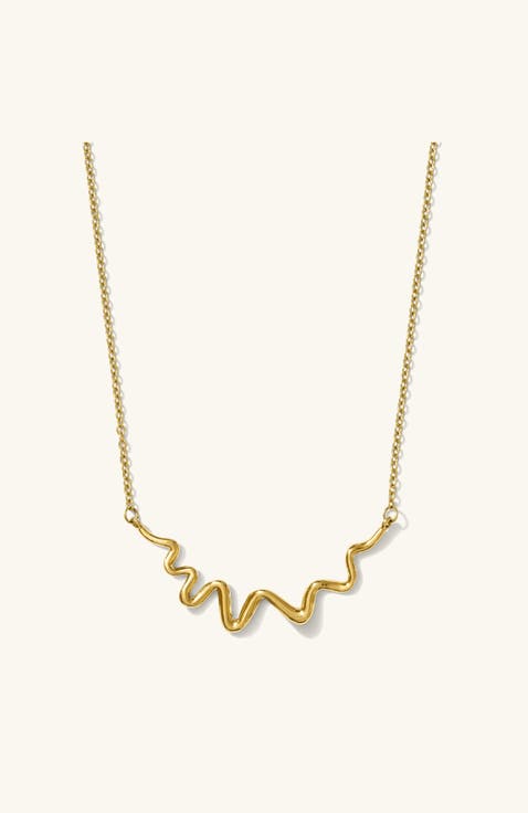 Contour Charm Necklace
