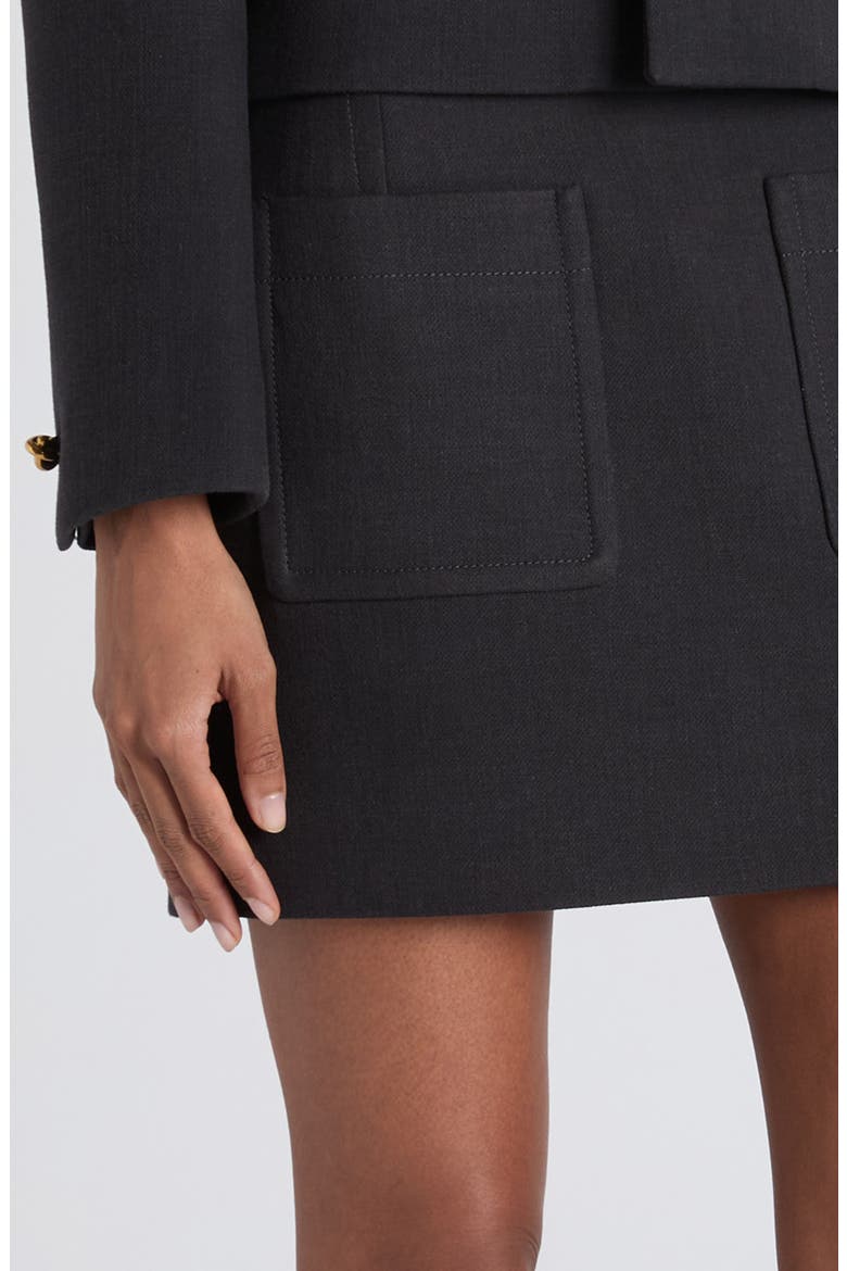 Patch Pocket Miniskirt, Alternate, color, 1370 ANTHRACITE