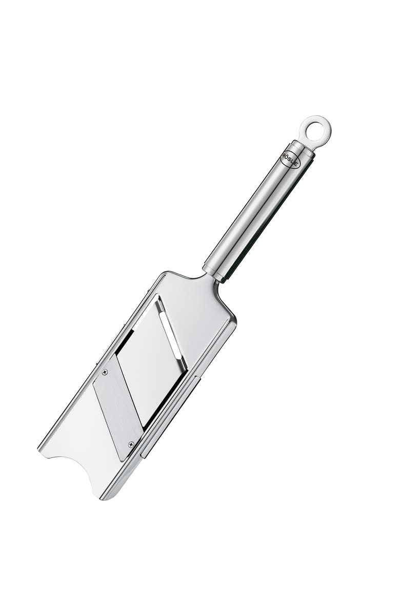 Rosle Stainless Steel Gourmet Slicer, 11.1-Inch, Main, color, Silver