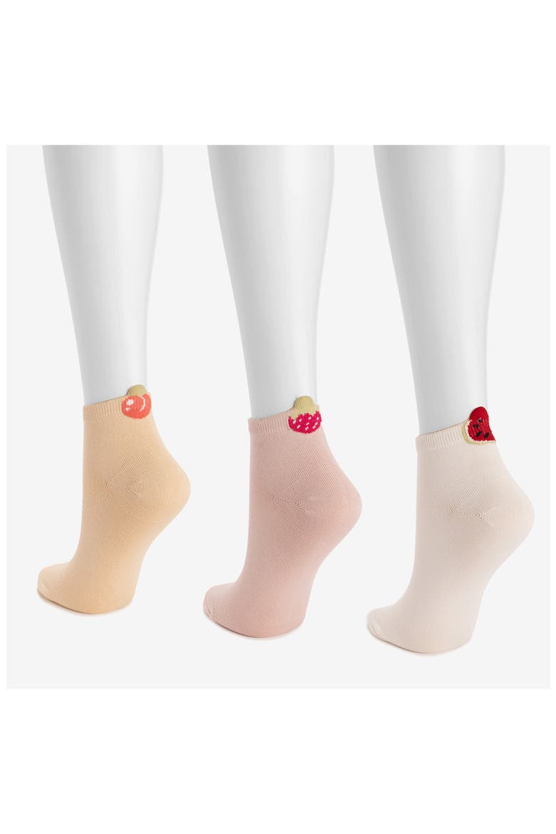 Assorted 3-Pack Ankle Socks, Alternate, color, WARM