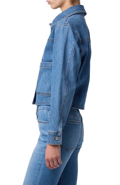 Joe's Crop Denim Jacket In Anita